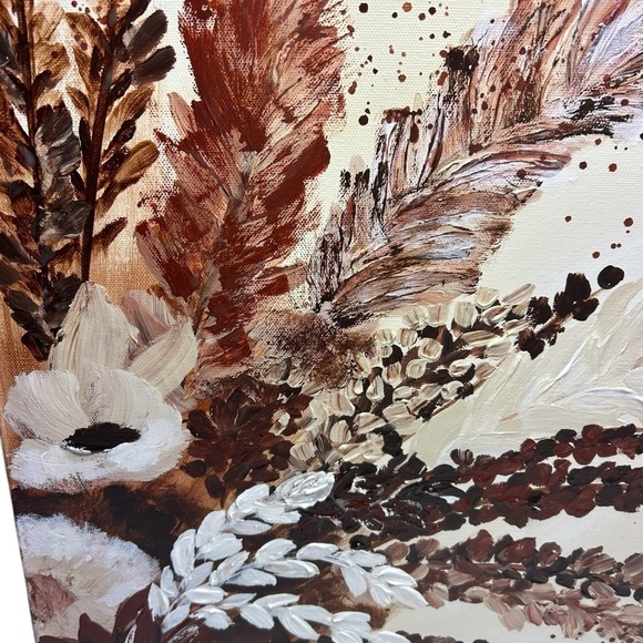 Original Artwork Acrylics on Canvas Impressionism 16" x 16" - Picture 7 of 14